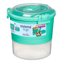 Sistema Round Lunch Stack TO GO 965ml ételdoboz