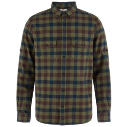 Fjällräven Skog Relaxed Shirt M férfi ing zöld Laurel Green-Dark Navy