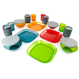 Nádobí GSI Infinity 4 Person Deluxe Tableset multicolor