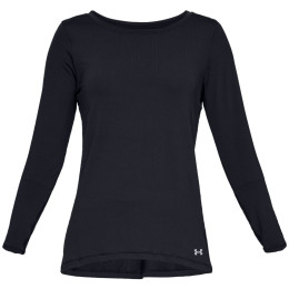 Női póló Under Armour HG Armour Long Sleeve fekete