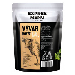 Expres menu Hovězí vývar készétel