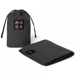 MOOA Taula 75x150 cm törölköző fekete