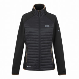Regatta Women’s Clumber Hybrid női dzseki fekete Black(Mocha)