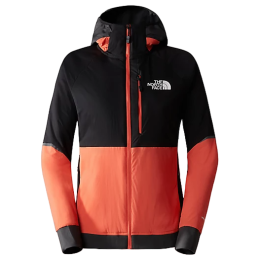 The North Face W Dawn Turn Hybrid Ventrix Hoodie női dzseki narancs RADIANT ORANGE/NFB/ASGY