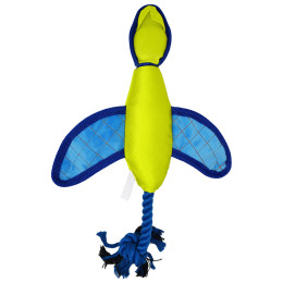 Nerf Dog Launching Duck 42cm játékszer kutyáknak kék/sárga modrá