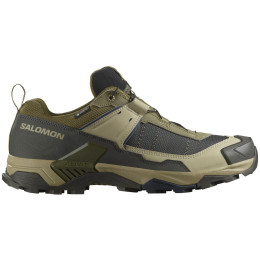 Salomon X Ultra 5 Gore-Tex férfi túracipő zöld Martini Olive / Gray Green / Blue Nights