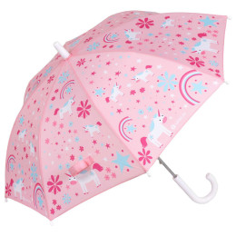 LittleLife Kids Umbrella gyerek esernyő rózsaszín Unicorn