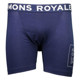 Férfi boxer Mons Royale Hold'em Boxer Folo kék