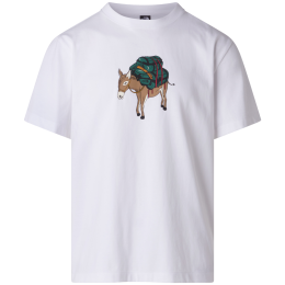The North Face M Donkey Taxi Relaxed Short Sleeve Tee-Graphic férfi póló fehér TNF WHITE