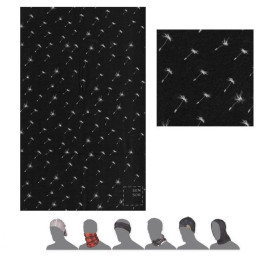 Sál Sensor Tube Pattern fekete/fehér