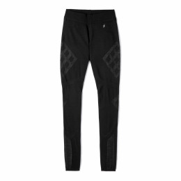 Smartwool W Intraknit Thermal Merino Bl Bottom női funkcionális nadrág fekete/fehér black-white