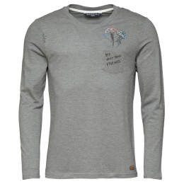 Chillaz Kaprun Friend férfi póló szürke anthracite melange