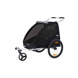 Thule Coaster XT kerékpár utánfutó fekete black
