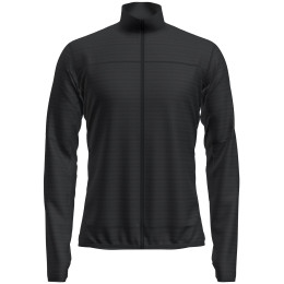 Icebreaker Men Merino Blend 300 RealFleece™ Descender LS Zip férfi funkcionális pulóver fekete Black