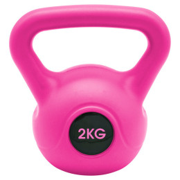 Súlyzó Dare 2b Kettle Bell 2KG rózsaszín