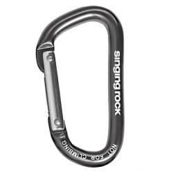 Karabiner Singing Rock Mini szürke