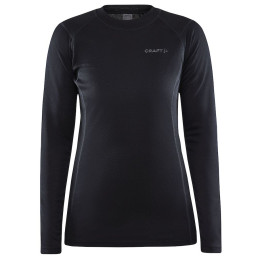 Craft Core Warm Baselayer Ls női funkcionális felső fekete