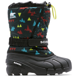 Sorel Youth Flurry™ Print gyerek hótaposó fekete Black, Black