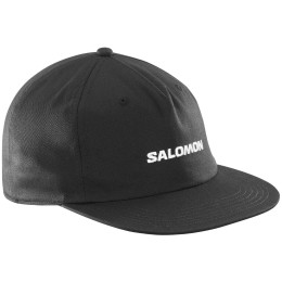 Salomon Cap Flat baseball sapka fekete DEEP BLACK