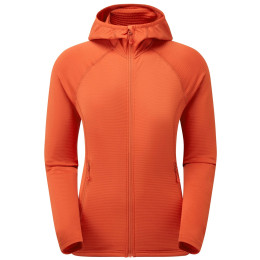 Montane Protium Lite Hoodie női funkcionális pulóver narancs SAFFRON RED