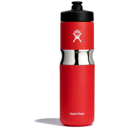 Hydro Flask Wide Mouth Insulated Sport Bottle 20oz kulacs piros goji