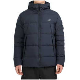 4F Technical Jacket M1213 férfi télikabát fekete Deep Black