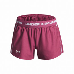 Under Armour G Tech Play Up Short-RED gyerek rövidnadrág sötétlila/rózsaszín Red