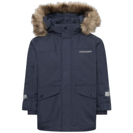 Didriksons Bjärven Kids Parka 5 Navy gyerek télikabát sötétkék Navy