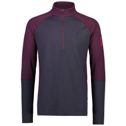 Férfi funkciós póló Mons Royale Olympus Half Zip lila