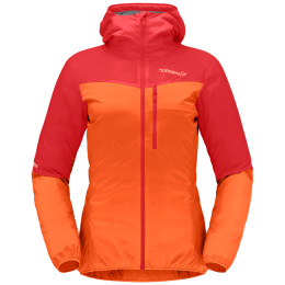 Norrona falketind aero60 Zip Hood női dzseki piros Arednalin