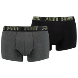 Férfi boxer Puma Basic Trunk 2P szürke