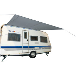 Elősátor Bo-Camp Travel L - 4,6 x 2,4 m szürke