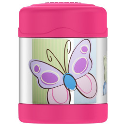 Thermos Funtainer 290 ml ételtermosz rózsaszín Butterfly