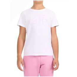 4F Tshirt F3602 White gyerek póló fehér White