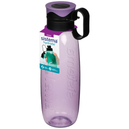 Sistema Hydrate Tritan Traverse Flip Top 650 ml kulacs lila