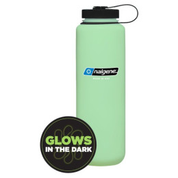 Nalgene Wide Mouth Sustain Silo 1500 ml kulacs világoszöld Glow