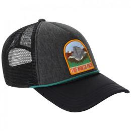 Baseball sapka The North Face Valley Trucker sötétszürke