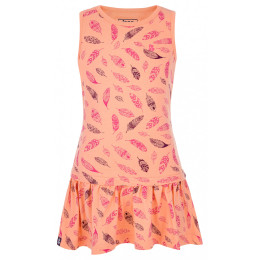 Lány ruha Loap Bazu narancs