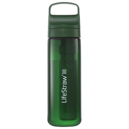 LifeStraw Go 2.0 Water Filter Bottle 650 ml filteres kulacs sötétzöld Terrace Green