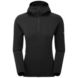 Montane Protium Hoodie női funkcionális pulóver fekete BLACK