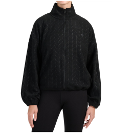 4F Fleece F466 női pulóver fekete Deep Black