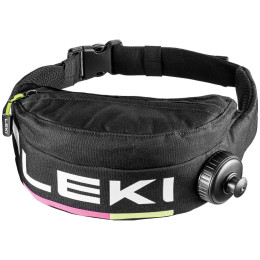 Leki Drinkbelt Thermo Compact övtáska futóknak fekete black-neonpink-neonyellow