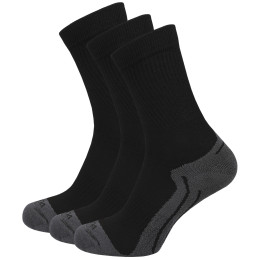 MOOA Bamboo Active 3-pack zokni fekete/szürke Black/Grey