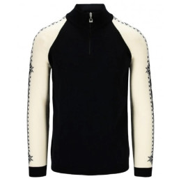 Dale of Norway Geilo Masc Sweater férfi pulóver fekete/fehér Black Offwhite