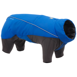 Ruffwear Vert Coverall ruházat kutyáknak kék Blue Pool