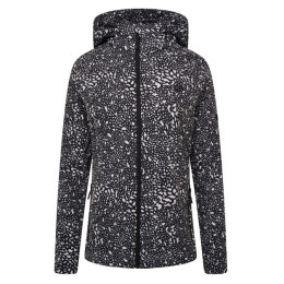 Női kabát Dare 2b Far Out SoftShell fekete/fehér