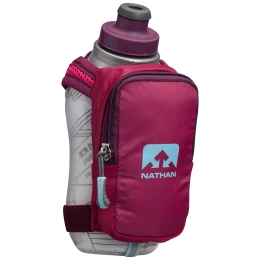Nathan SpeedShot Plus Insulated futó palack burgundi vörös Vivacious