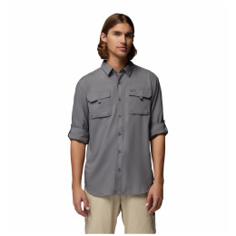 Columbia Silver Ridge™ Utility II LS Shirt férfi ing szürke City Grey