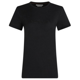 Icebreaker Women M 150 Tech Lite SS Tee IBStitchlin női funkcionális felső fekete Black