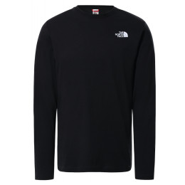 Férfi póló The North Face Red Box Tee Long Sleeve fekete/zöld